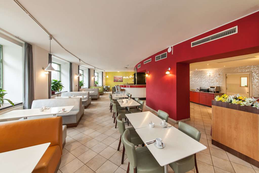 Hotel Vitkov Prag Restaurang bild