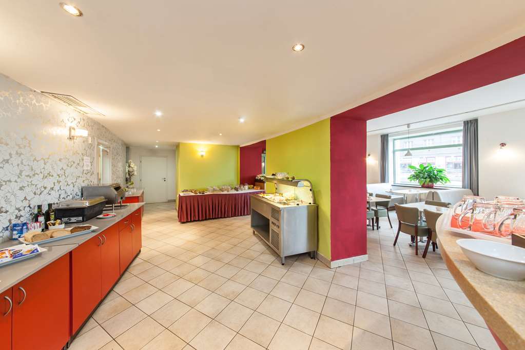 Hotel Vitkov Prag Restaurang bild